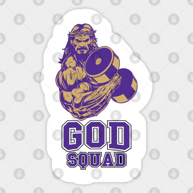 Kelvin's God Squad Sticker by RevLevel